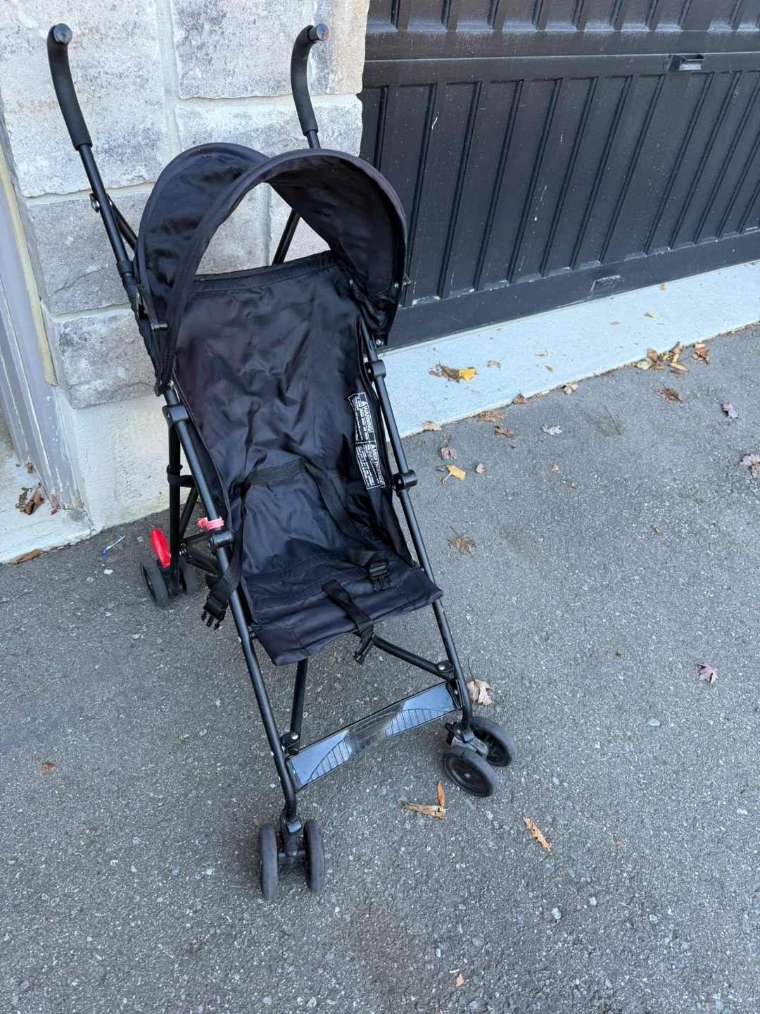 Black Umbrella Stroller