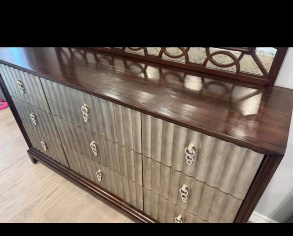 Bedroom Dresser and Nightstand Set - photo 5