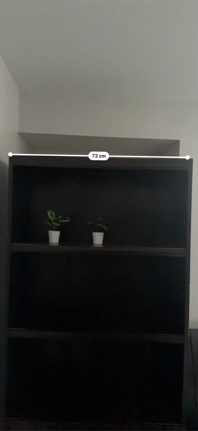 Dark Brown Tall Bookshelf with Lower Storage - photo 4