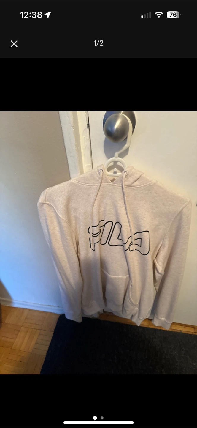 Fila Cream Hoodie