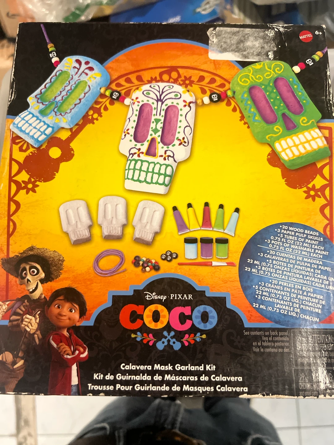 Disney Pixar Coco Calavera Mask Garland Craft Kit