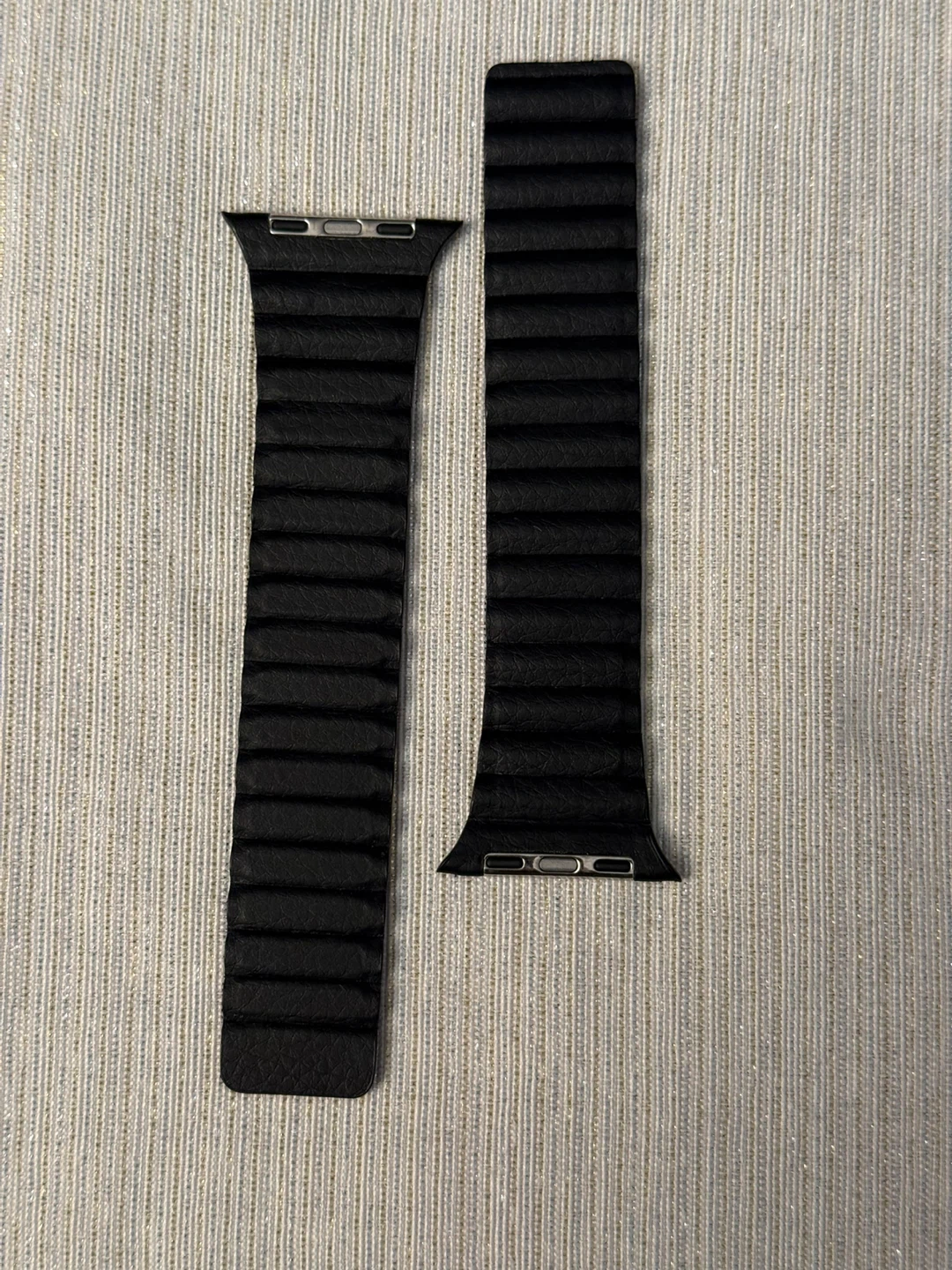 45MM Apple Watch Leather Link Band - photo 2