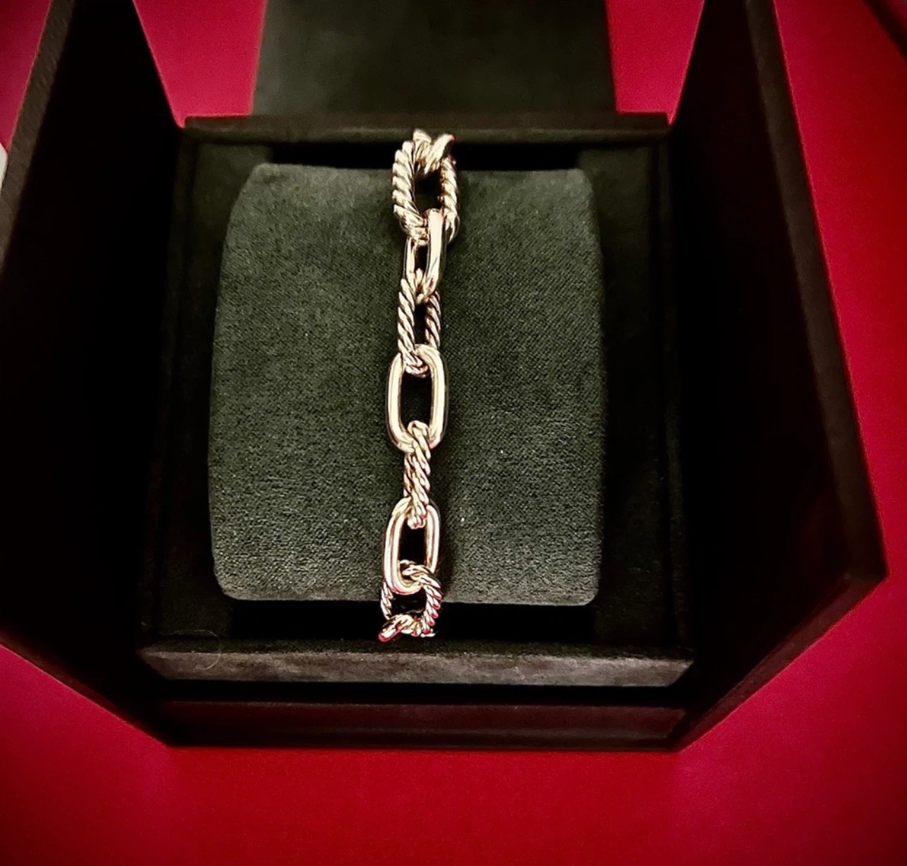 David Yurman Silver Madison Chain Bracelet 8.25" (8.5mm) - photo 3