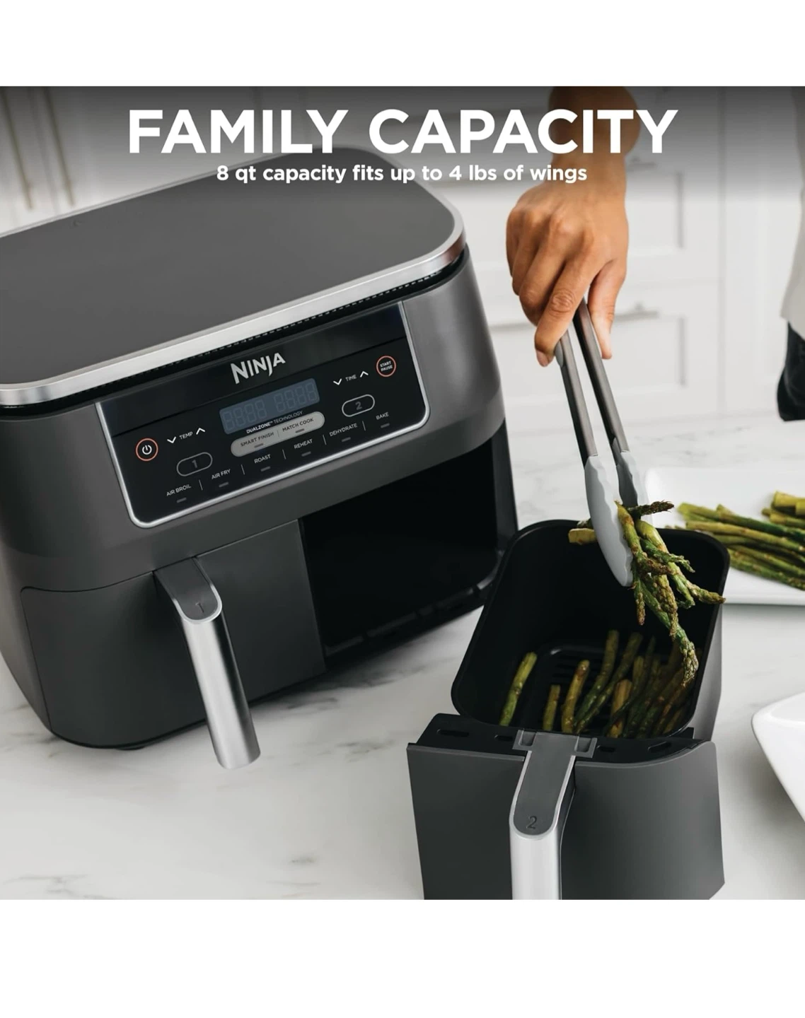 Ninja Foodi 2-Basket Air Fryer - photo 4