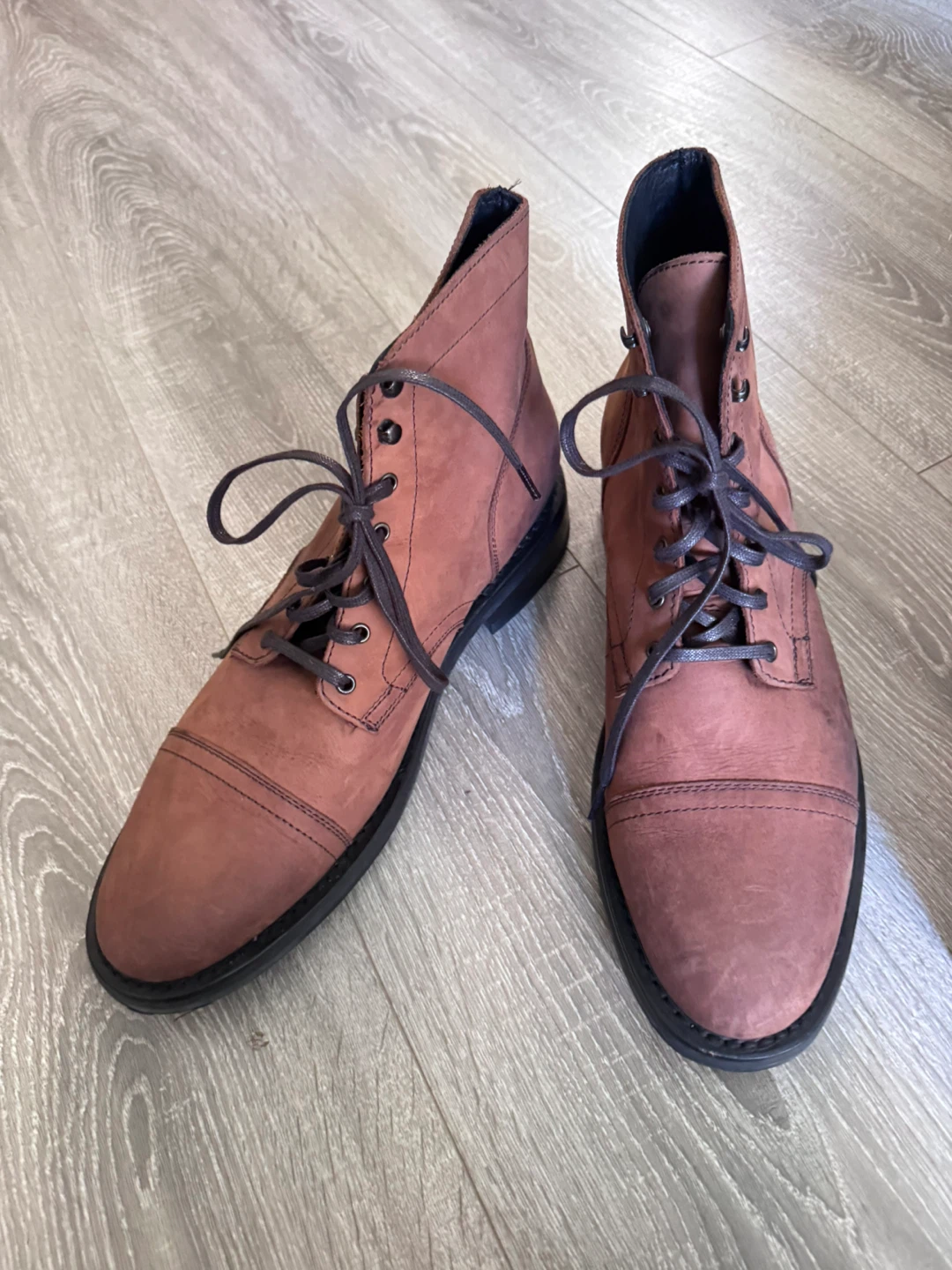 Thursday Captain Leather Boots – Terracotta – Men’s Size 14