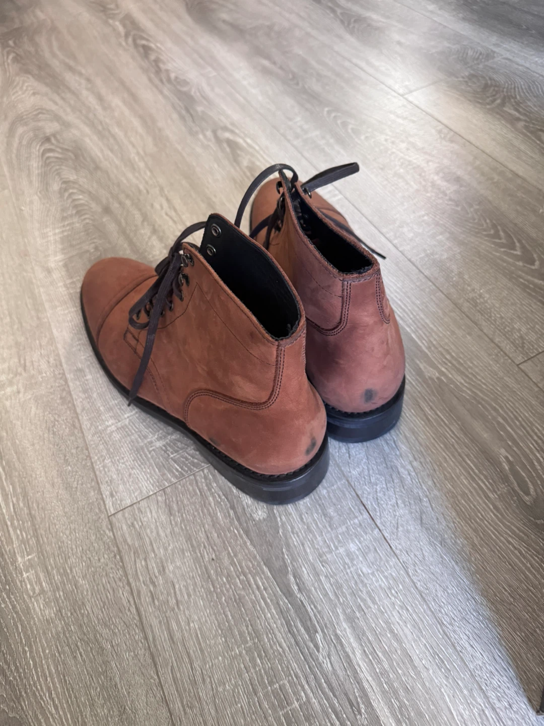 Thursday Captain Leather Boots – Terracotta – Men’s Size 14 - photo 2
