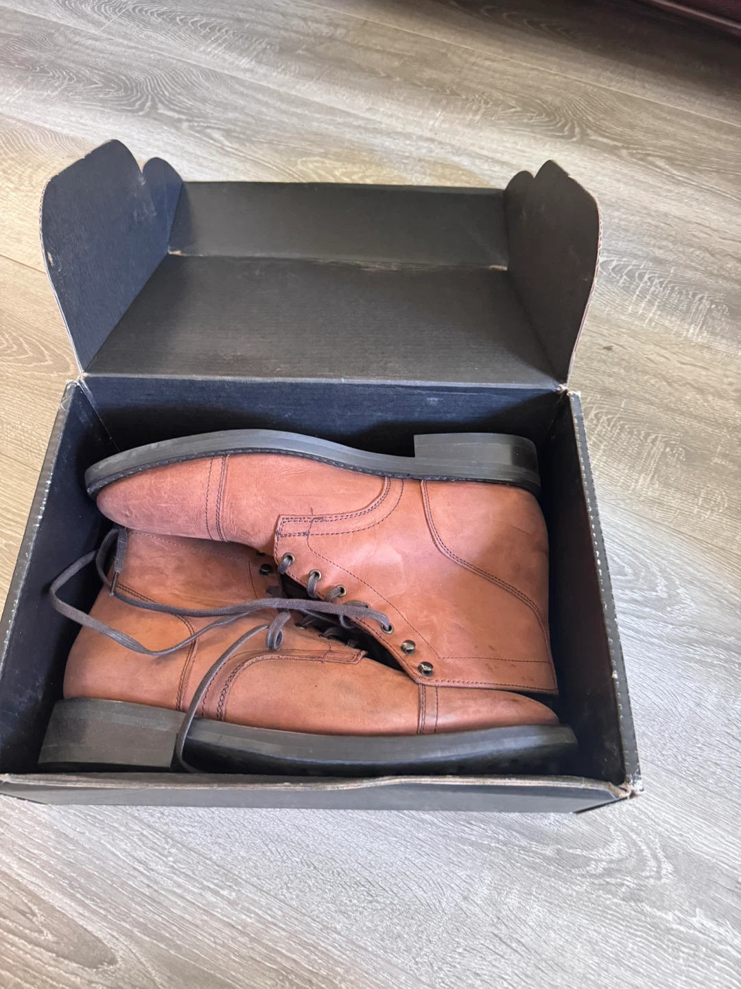 Thursday Captain Leather Boots – Terracotta – Men’s Size 14 - photo 3