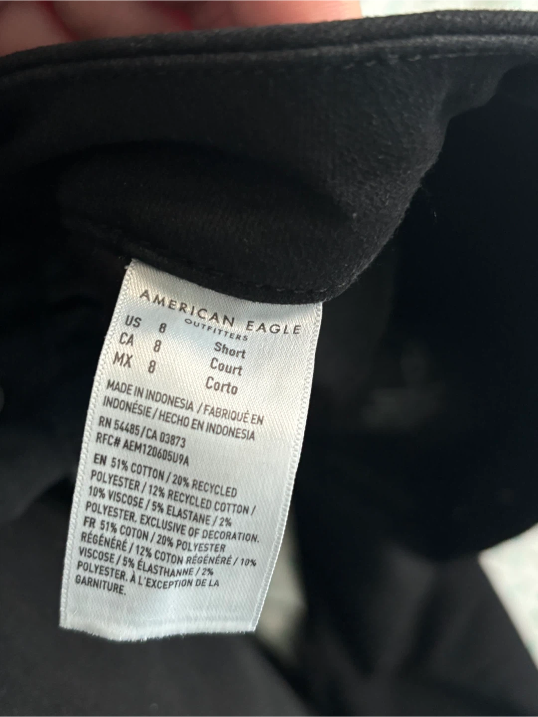 American Eagle Dream Stretch Black Jeans Size 8 - photo 2
