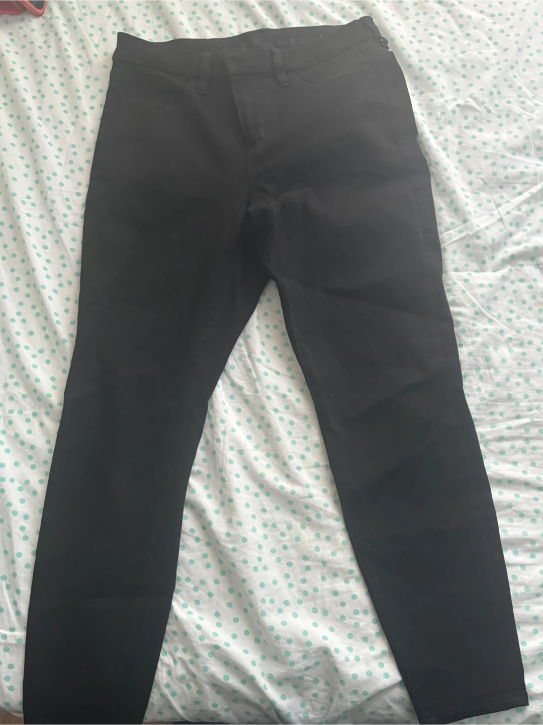 American Eagle Dream Stretch Black Jeans Size 8 - photo 4