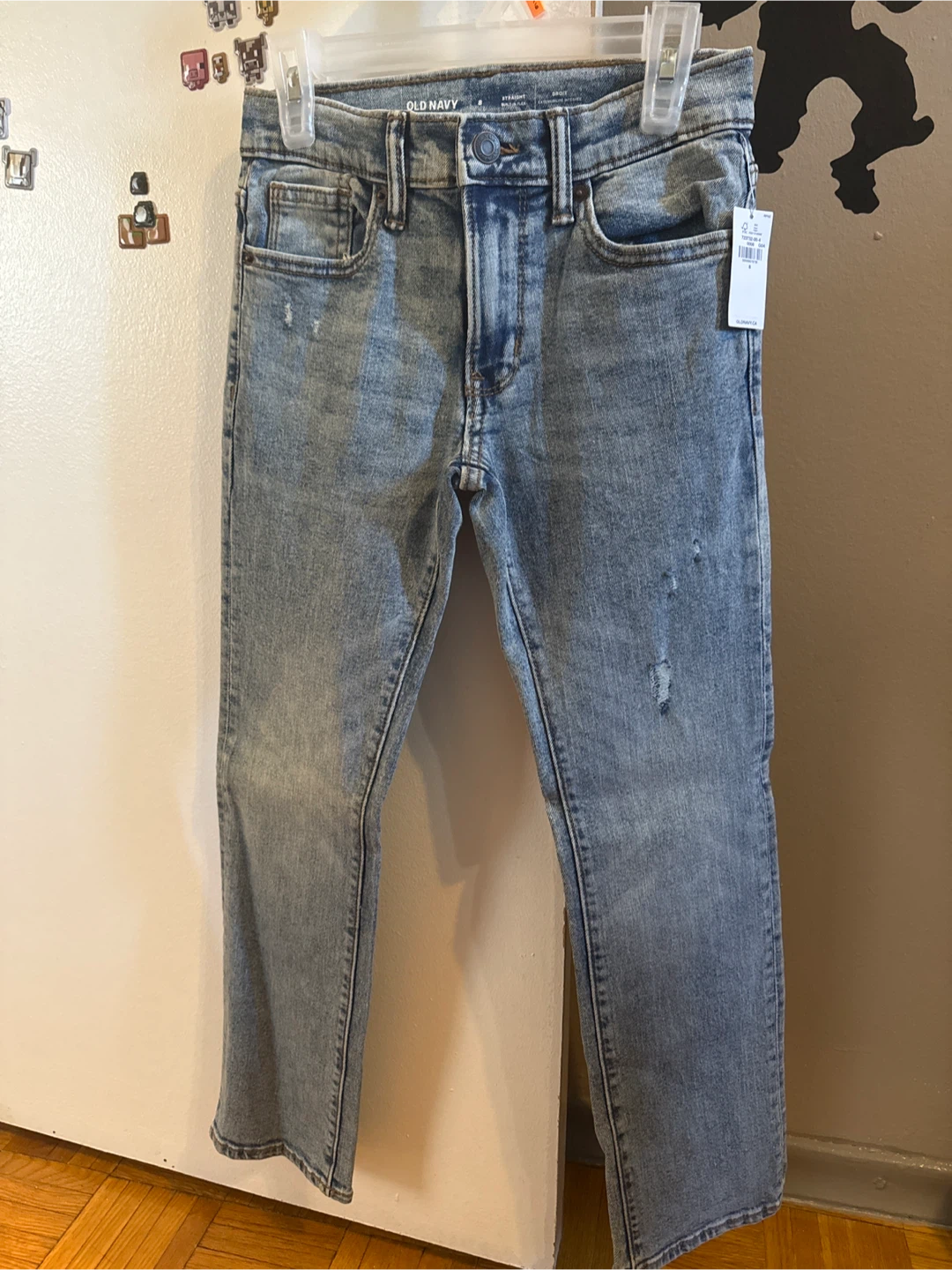 Old Navy Straight Fit Jeans, Size 8