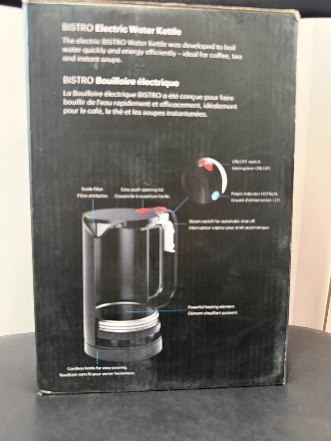 Bodum Bistro Electric Water Kettle 1.0L - photo 3