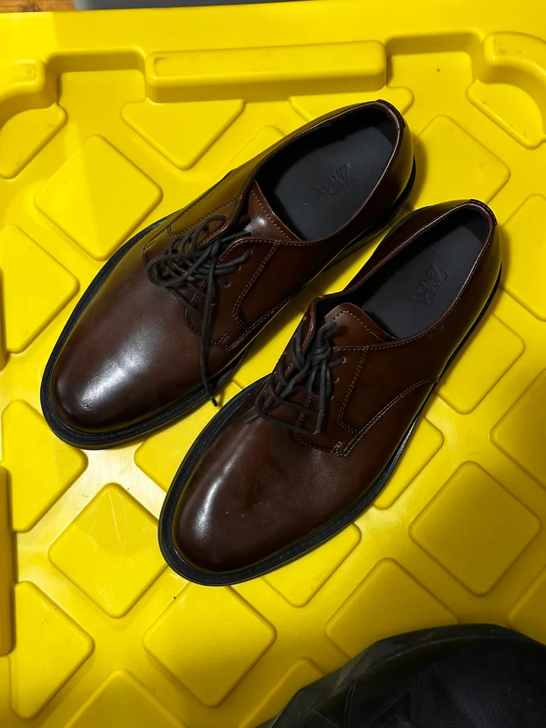 Zara Brown Dress Shoes