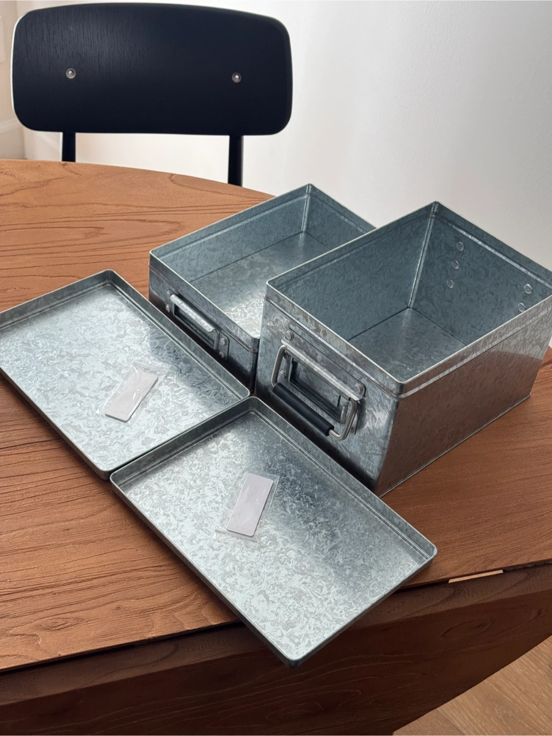 Muji tin box (set of 2) - photo 2