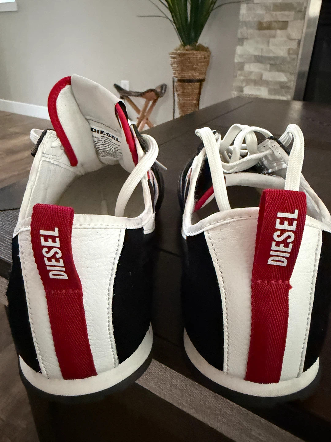 Diesel Sneakers Black and White - photo 2