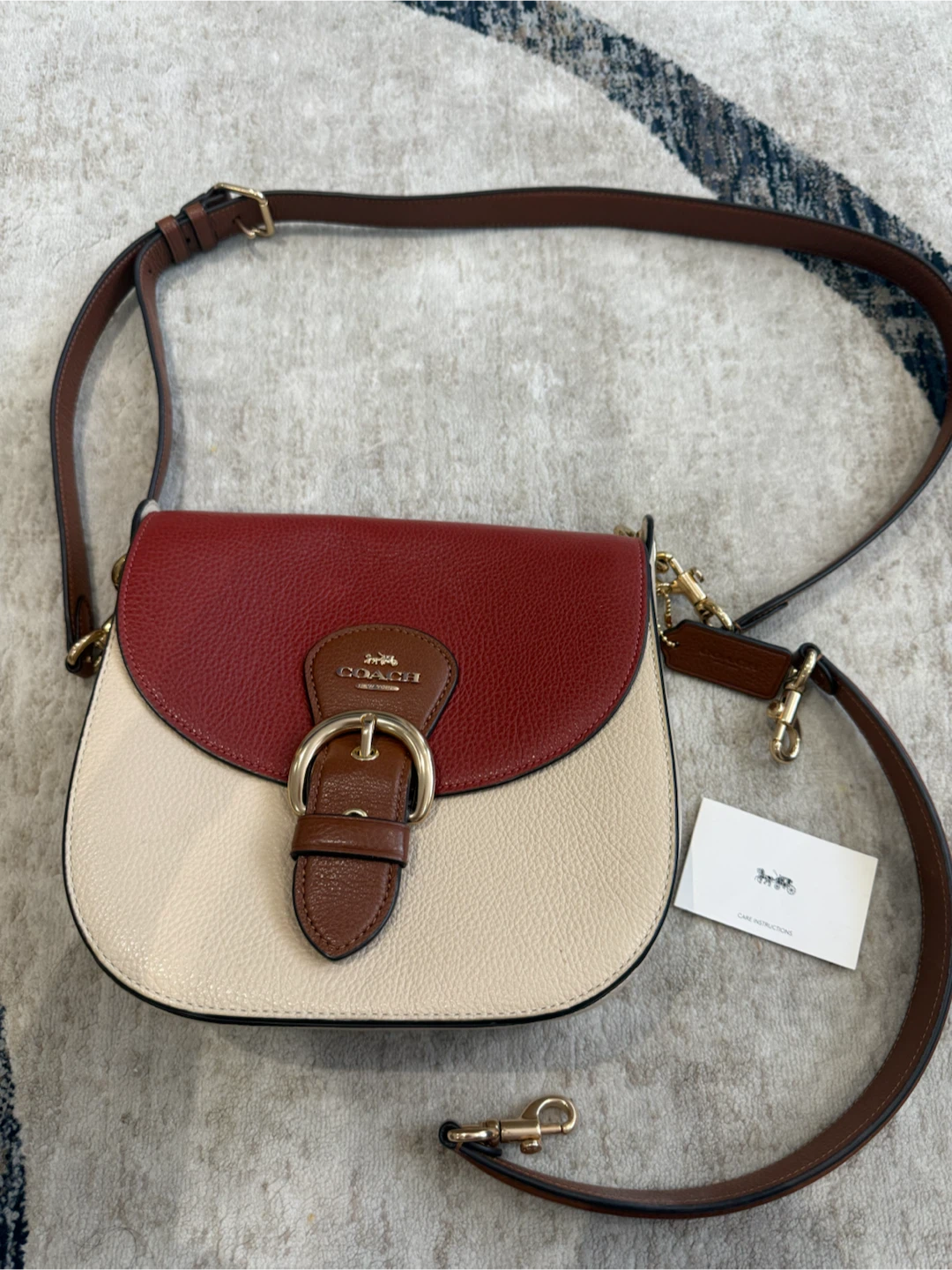 Coach Leather Crossbody Bag