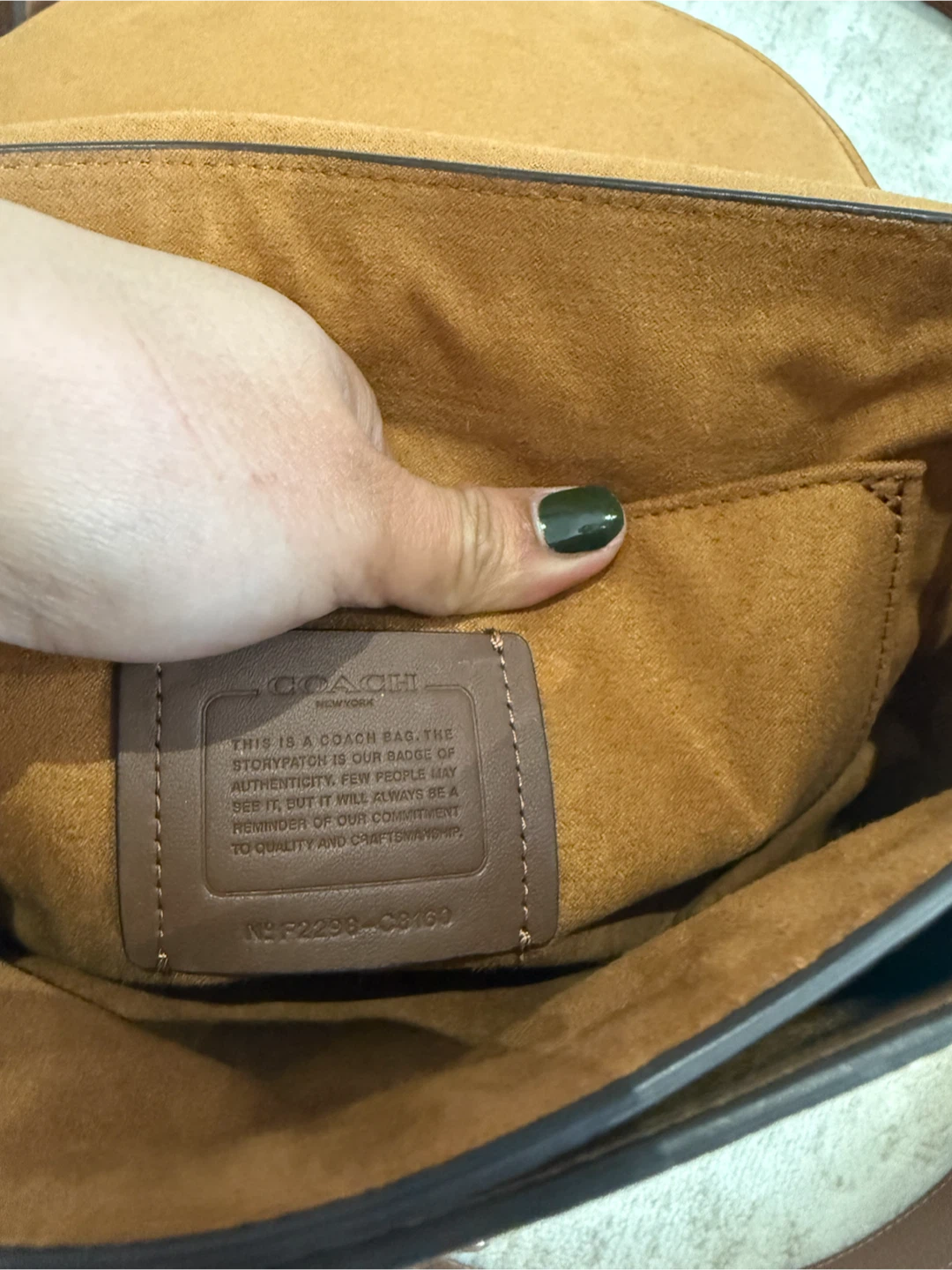 Coach Leather Crossbody Bag - photo 4