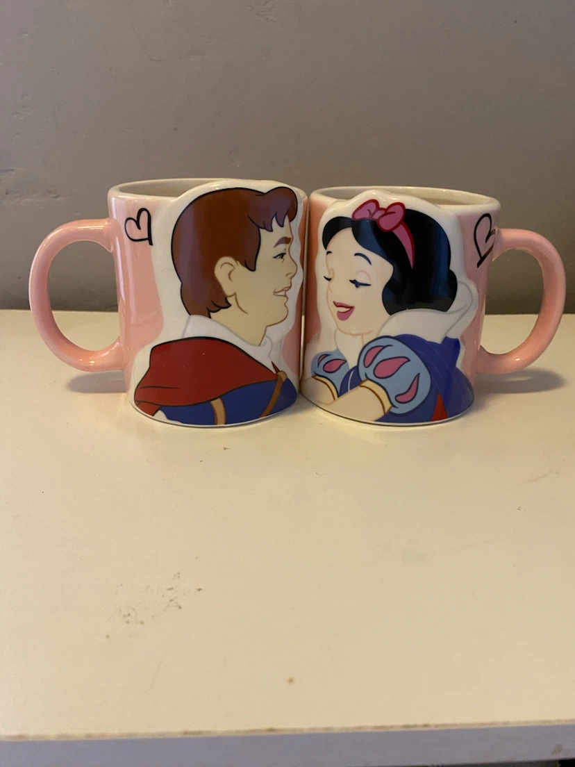 Disney Snow White & Prince Mug Set