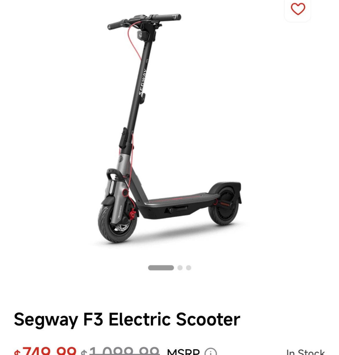 E scooter