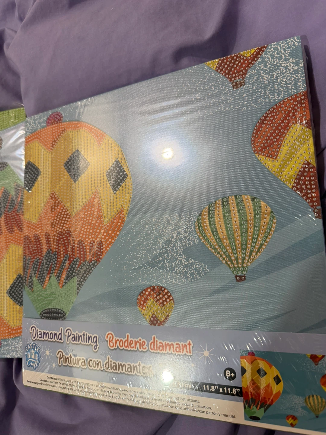 Castle Craft Hot Air Balloon Diamond Painting Kit - photo 2