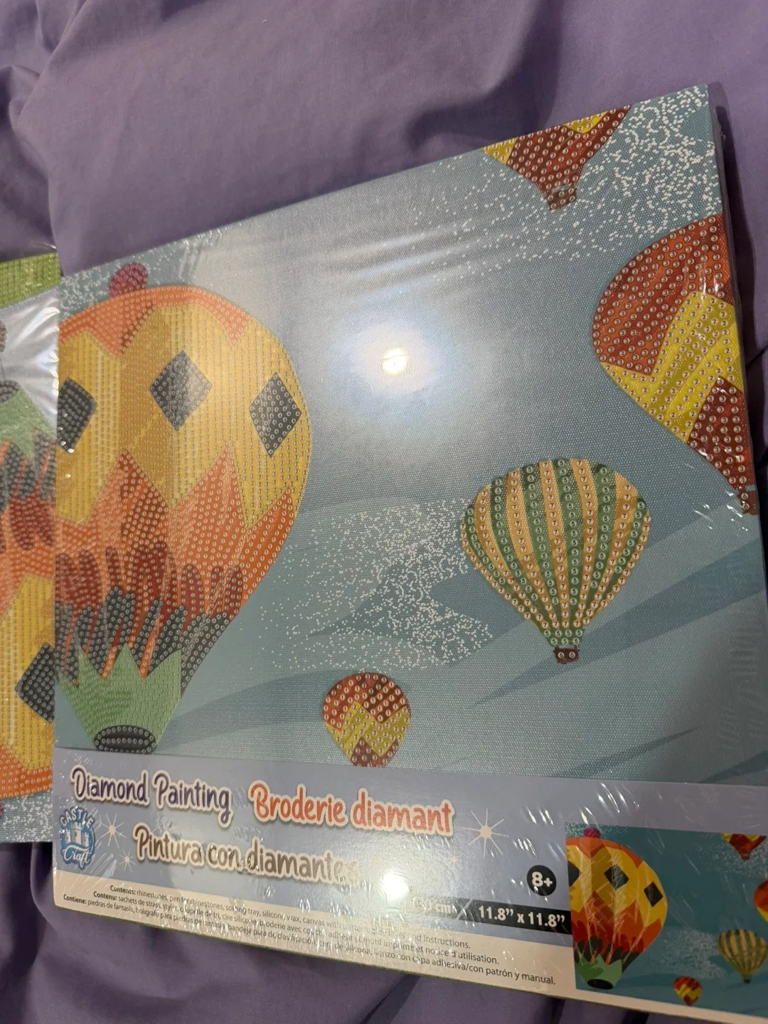 Castle Craft Hot Air Balloon Diamond Painting Kit - photo 2