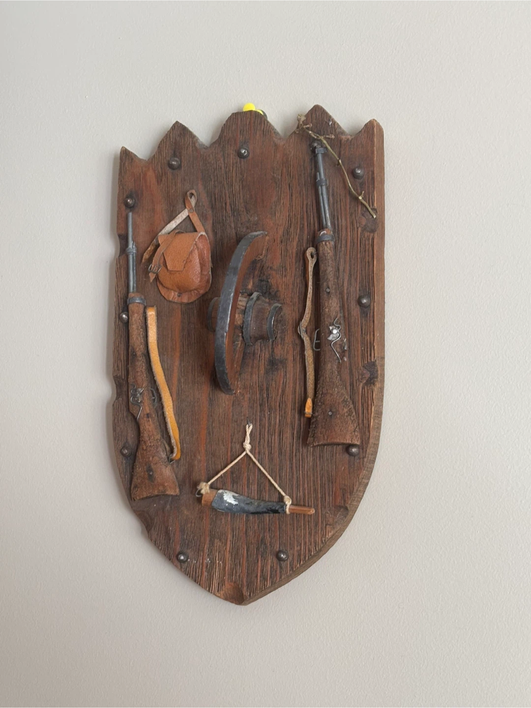 Vintage Rustic Wall Hanging Display