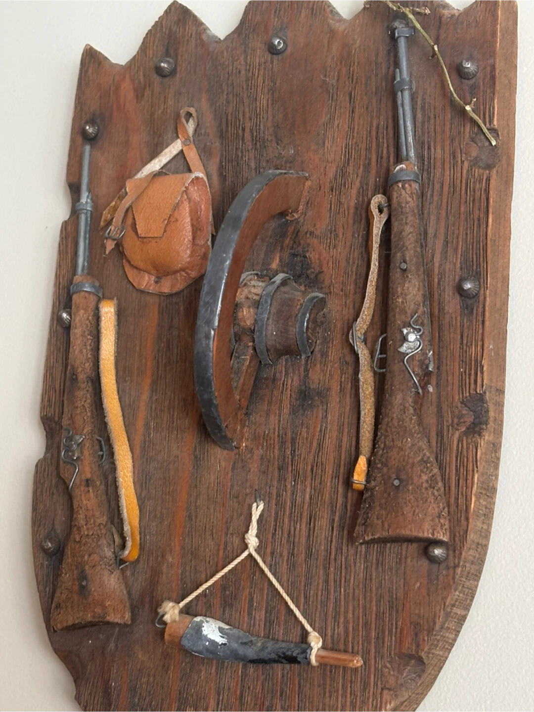 Vintage Rustic Wall Hanging Display - photo 2