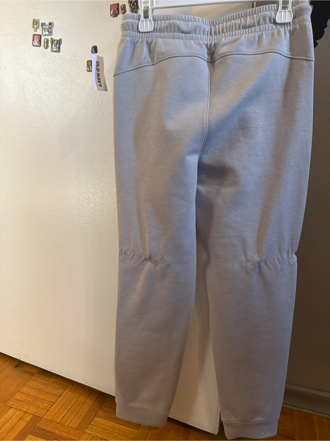 Old Navy Boys Joggers Light Grey Size L 10-12 - photo 2