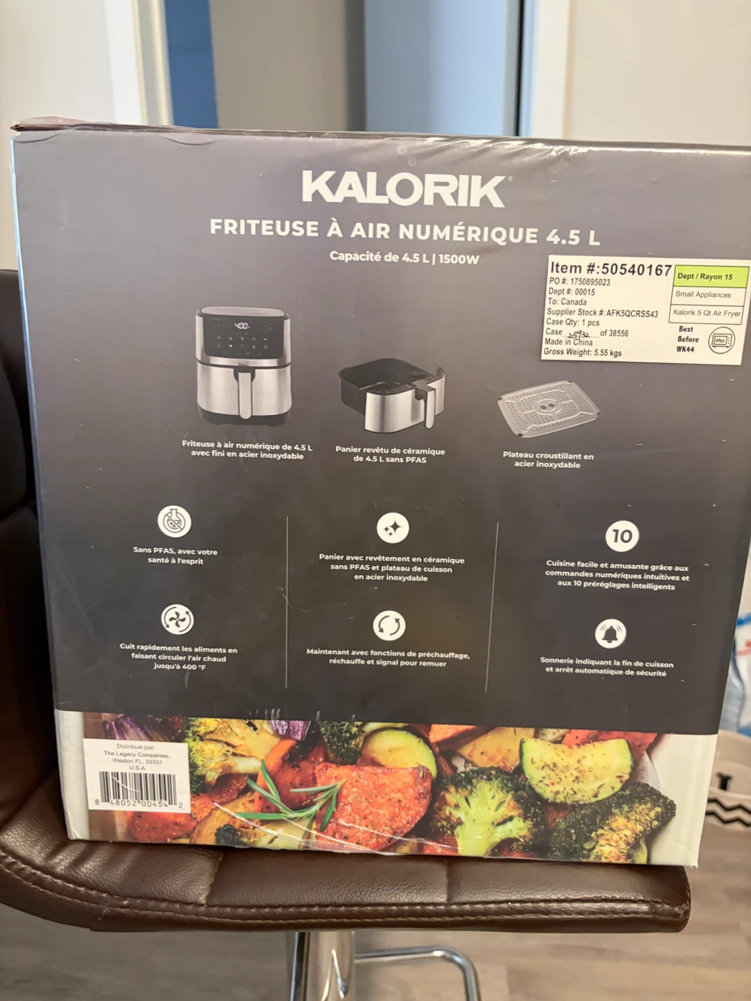 Kalorik 5-Quart Digital Air Fryer - photo 4