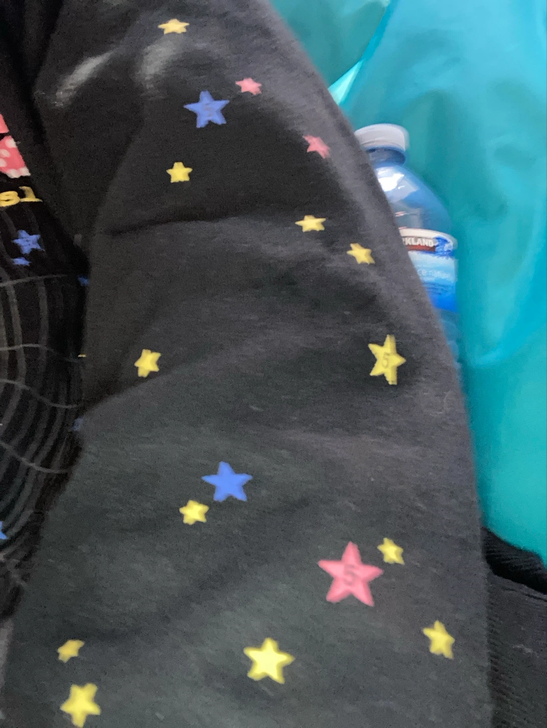 READ DISCRIPTION Black hoodie with spider and star graphic - photo 2