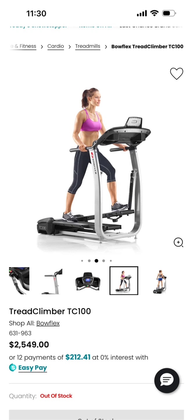 Bowflex TreadClimber TC100 - photo 4