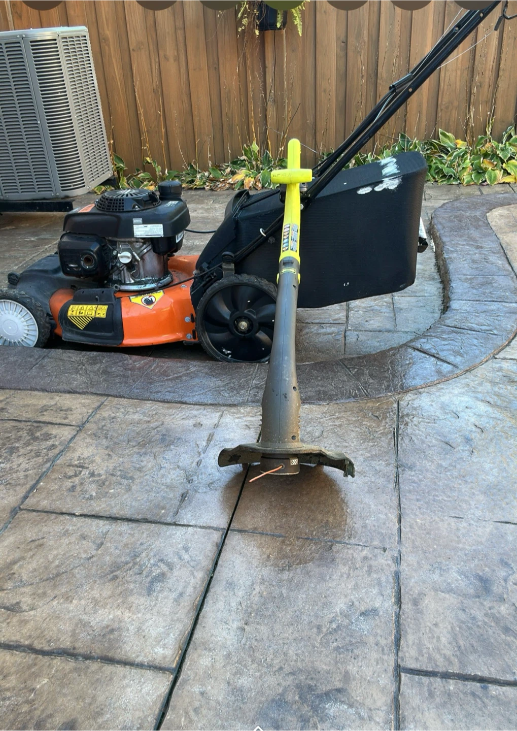 Husqvarna Lawn Mower and String Trimmer