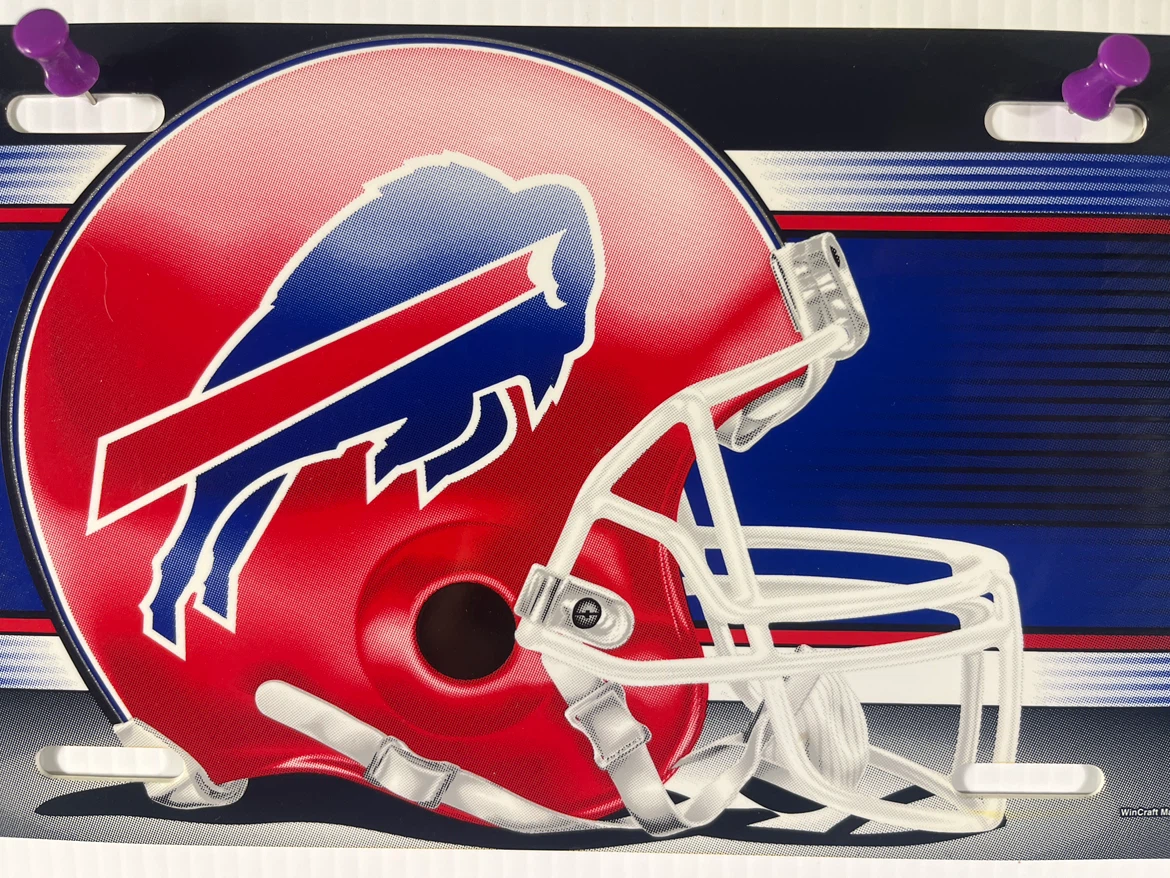Buffalo Bills Fan Pack – License Plate & Pom-Pom - photo 4