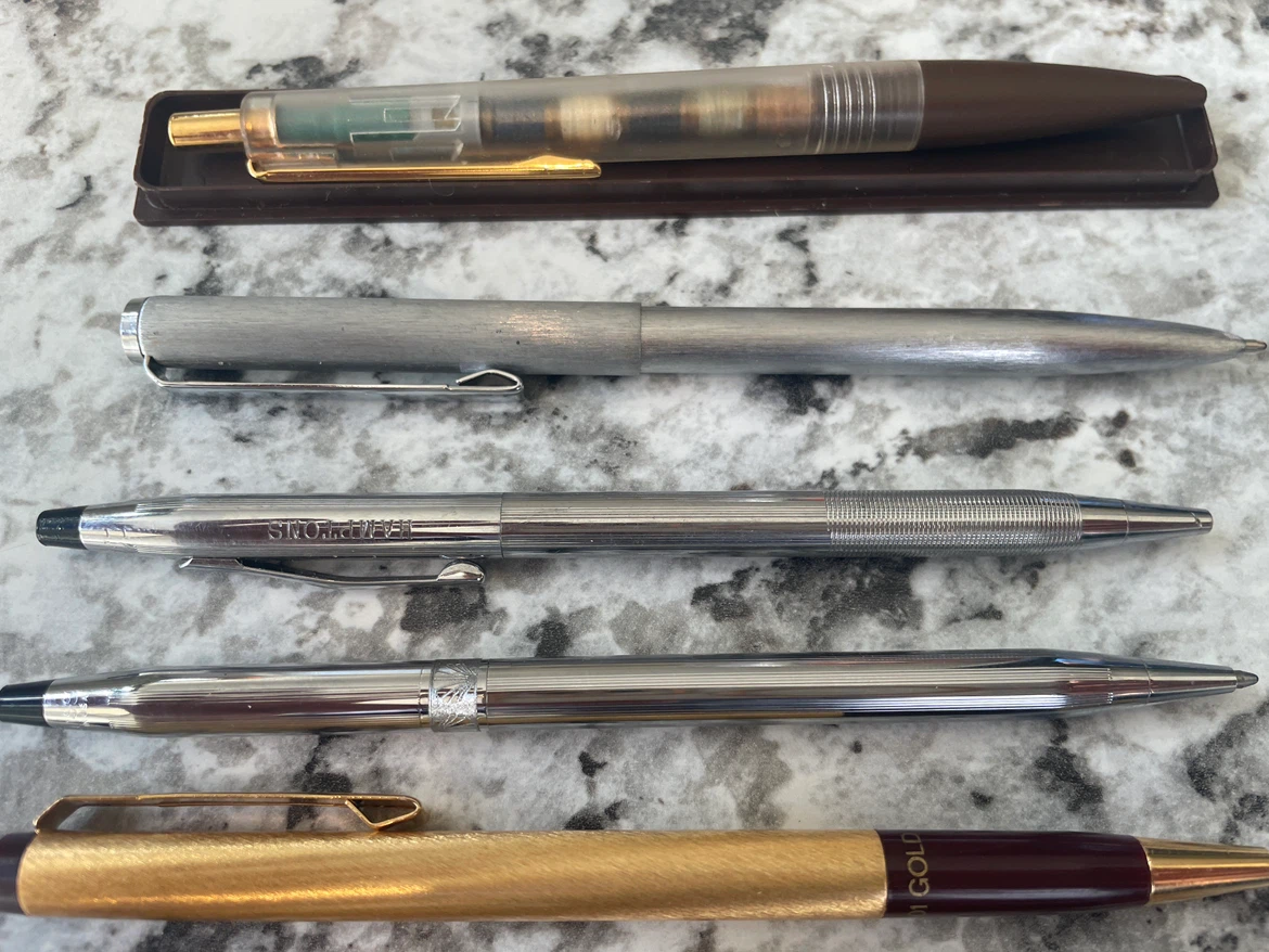 Assorted Vintage Ballpoint and Writing Pens - photo 3