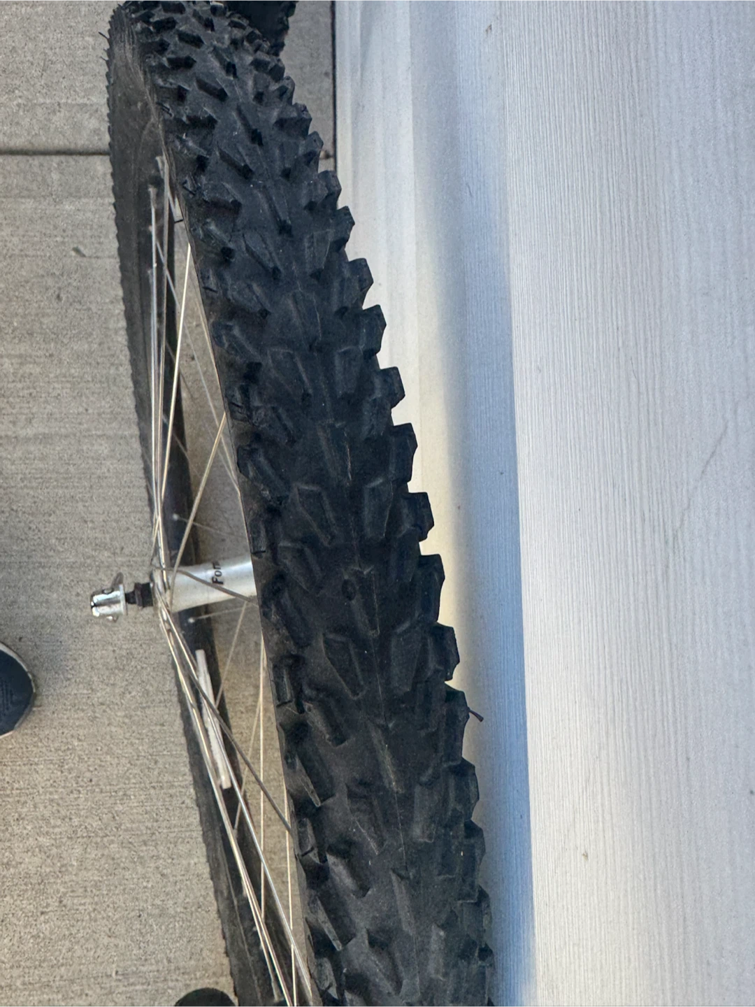 4- 26 inch Mountain Bike Wheels and Tires $15 each - photo 4