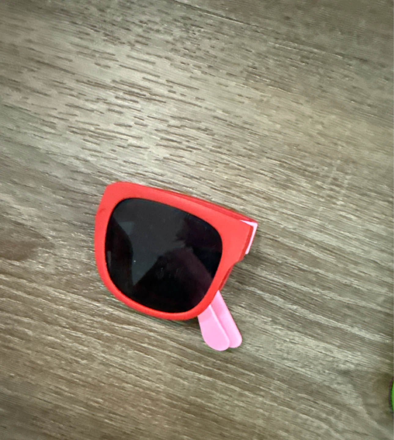 Red and Pink Foldable Kids Sunglasses