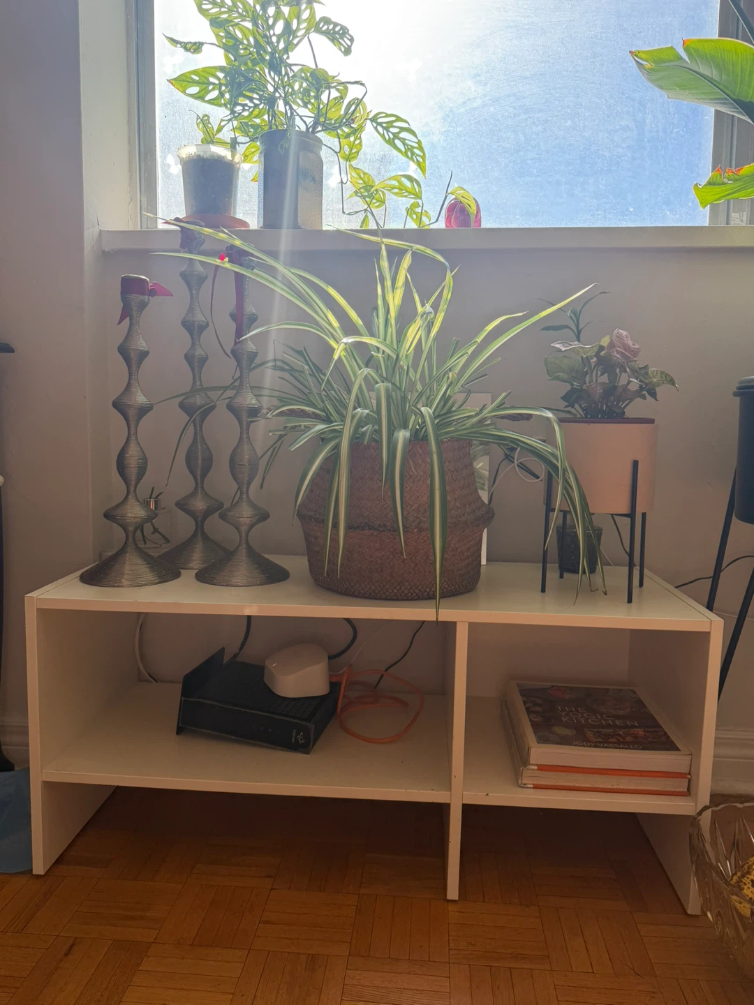 White storage shelf - photo 2