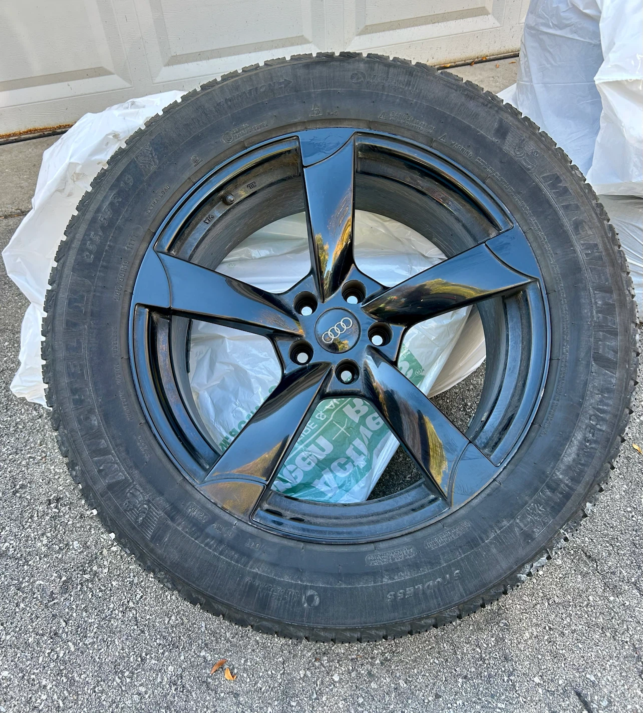 Michelin X-Ice Snow SUV Tires with Audi Rims (Set of 4)