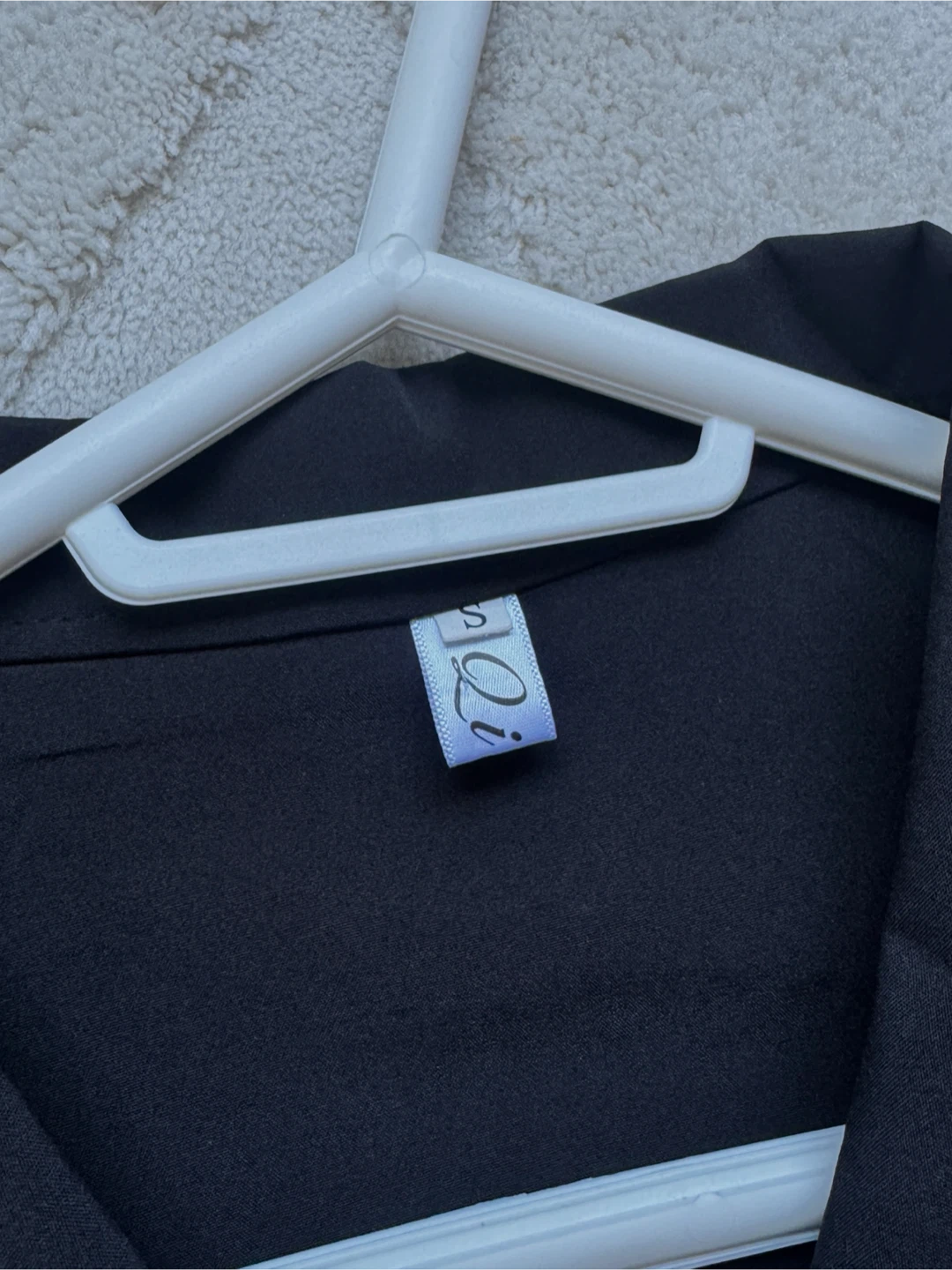 Korean Black Long-Sleeve Blouse - photo 3