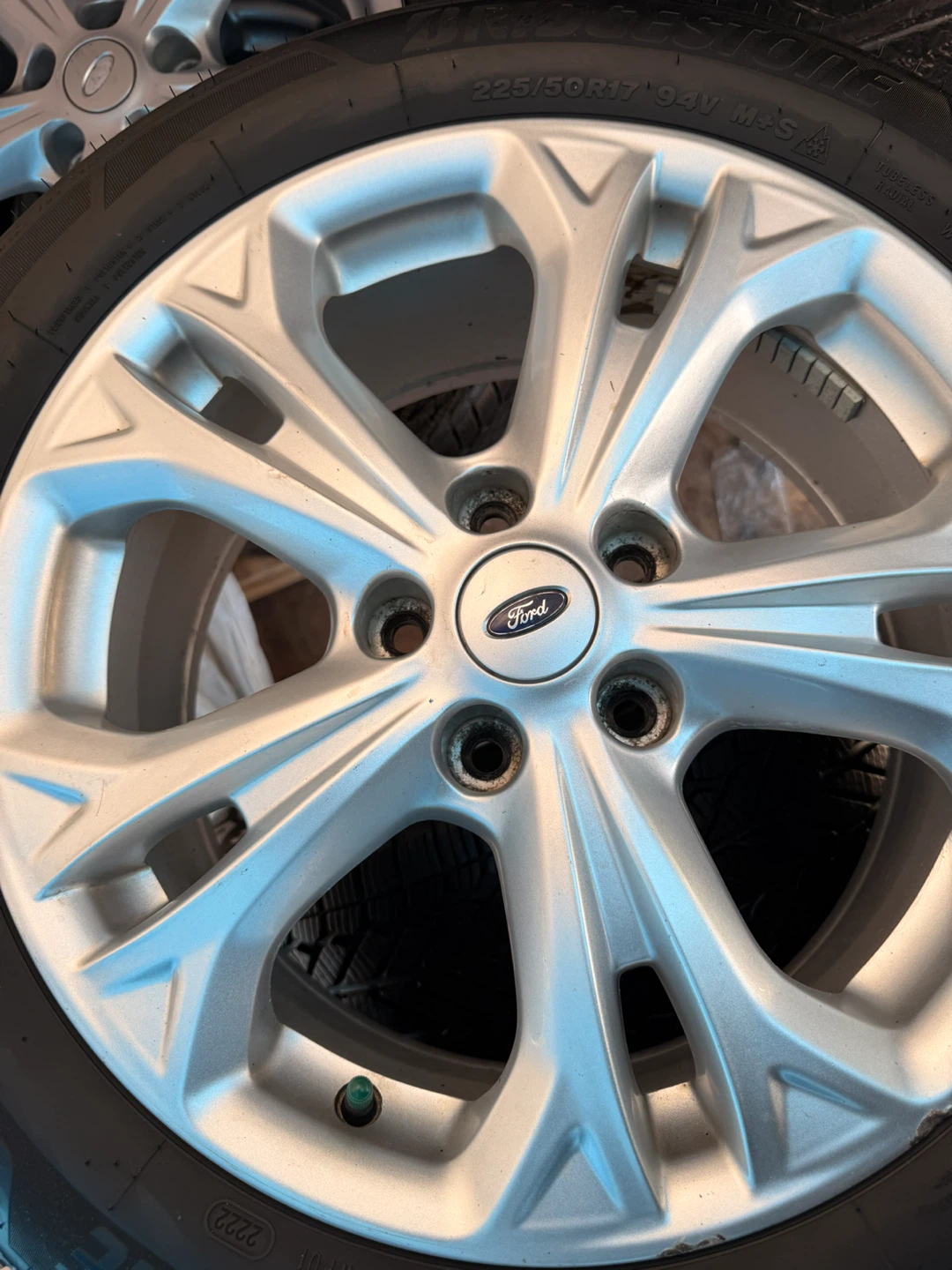 Bridgestone Tires with Ford Rims
