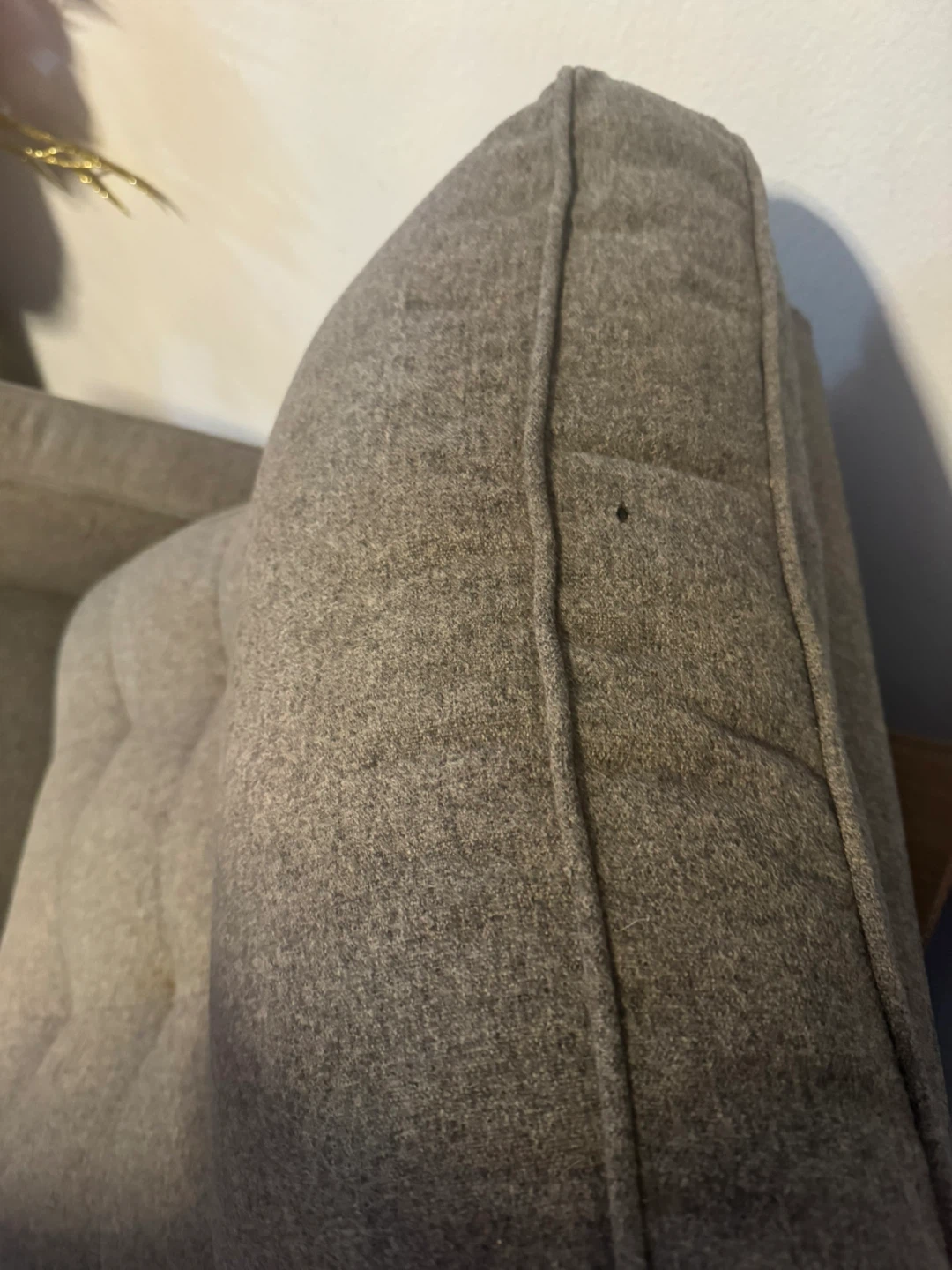 Gray Upholstered Recliner Armchair - photo 4