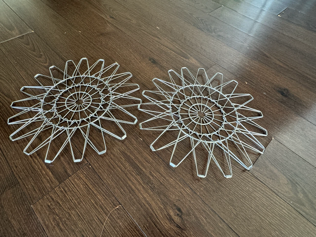 Set of 2 Collapsible Stainless Steel Wire Baskets - photo 5