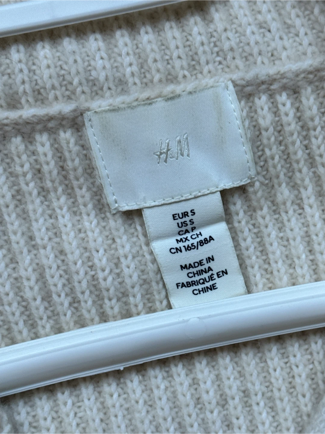 H&M Striped Quarter-Zip Sweater - photo 2