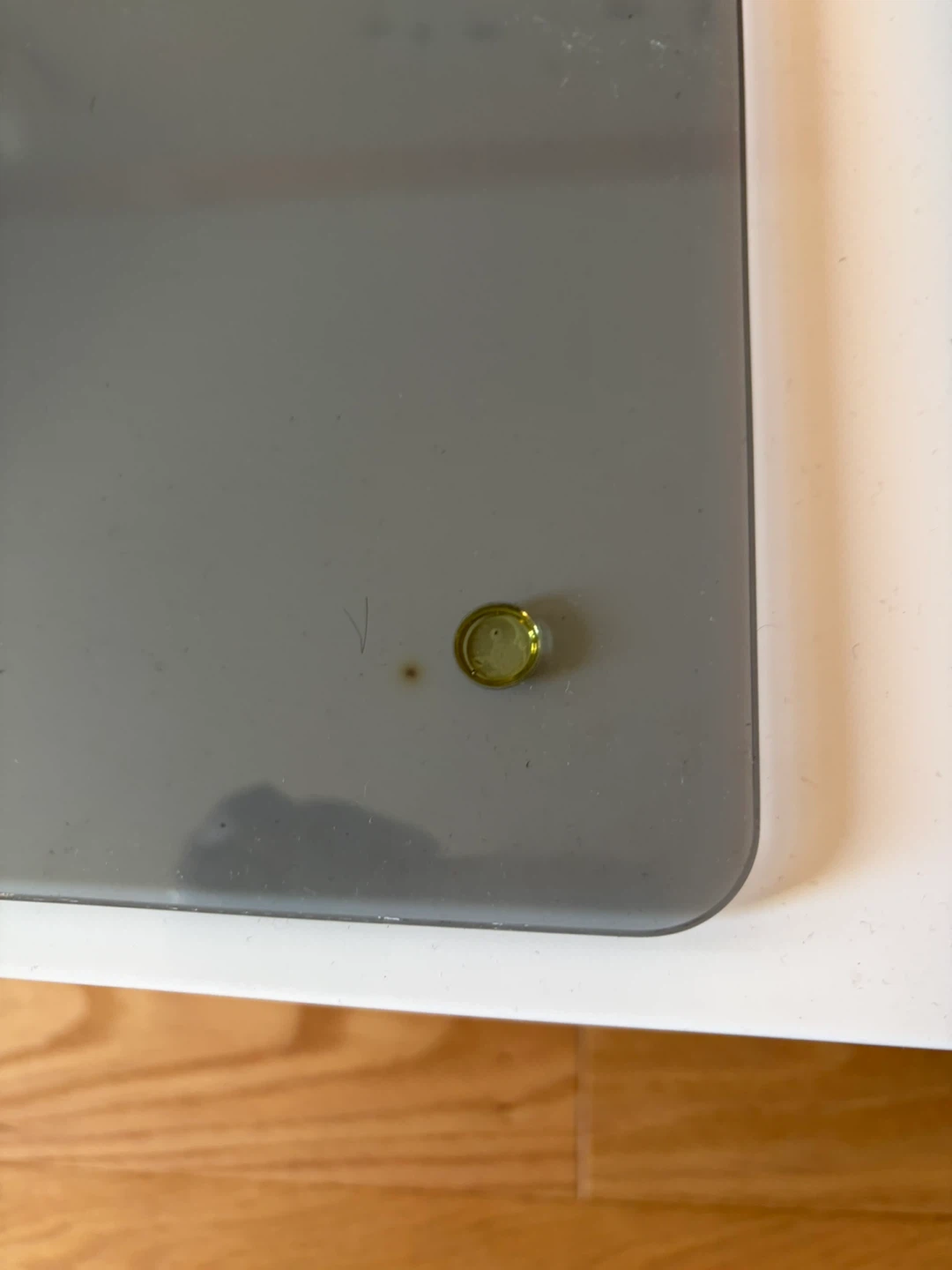 Grey Glass 15 inches x 16 inches - photo 2