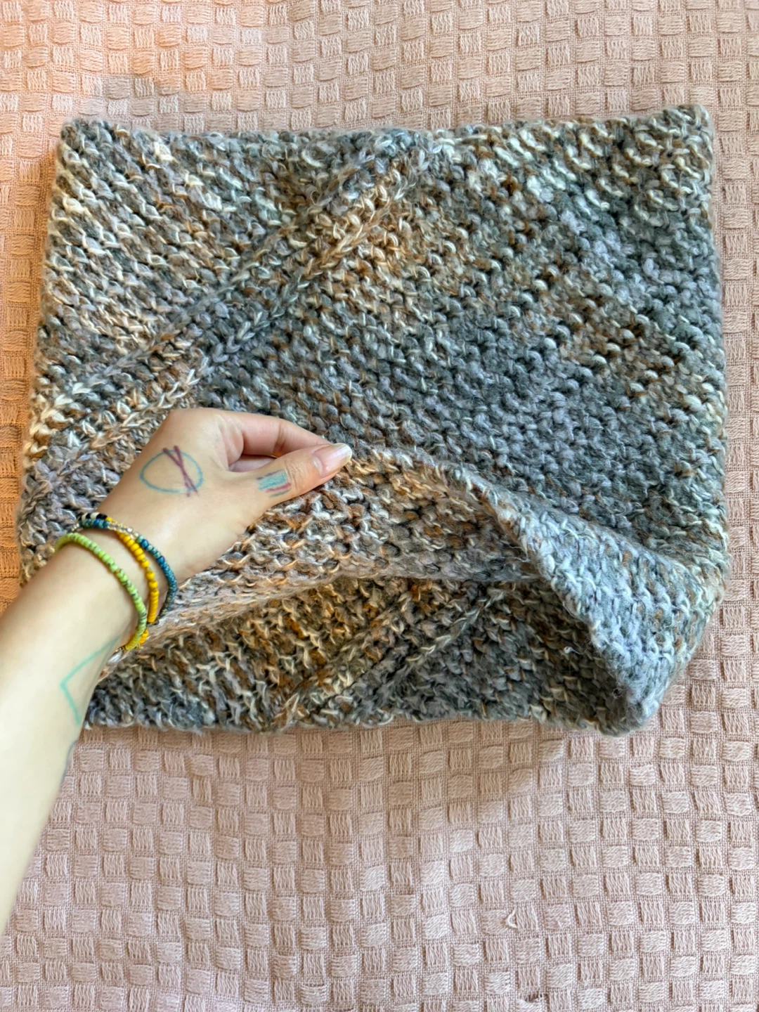 Snood/tubular scarf - Grey - photo 2