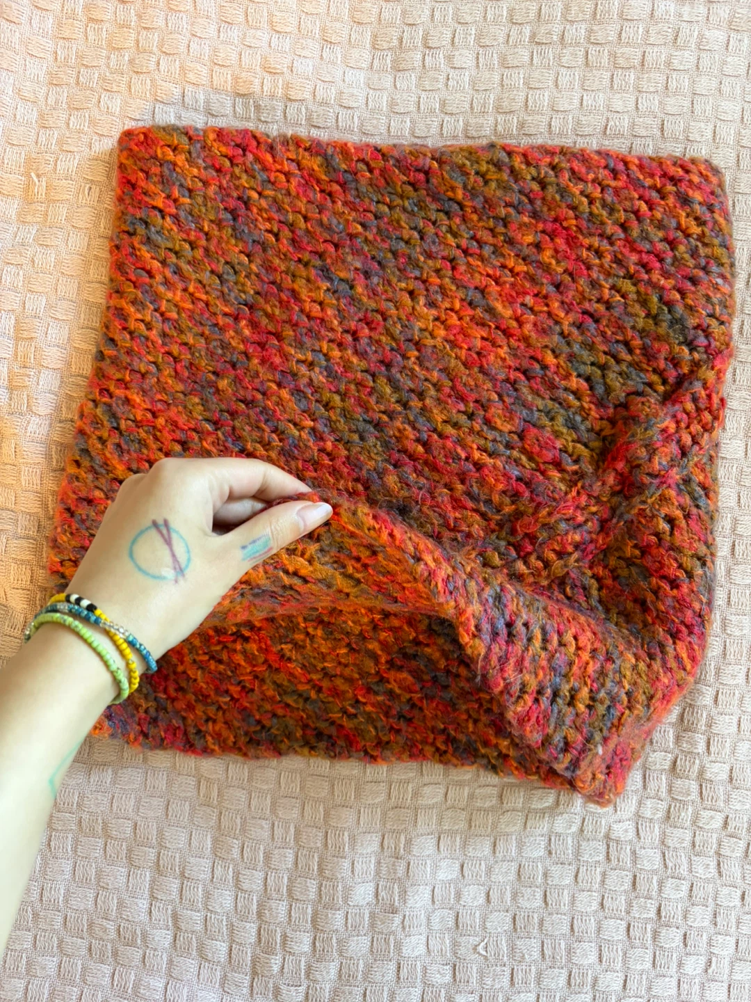 Snood/tubular scarf - Orange - photo 2