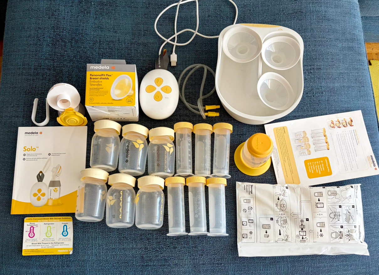 Medela Solo Single Electric Breast Pump Set