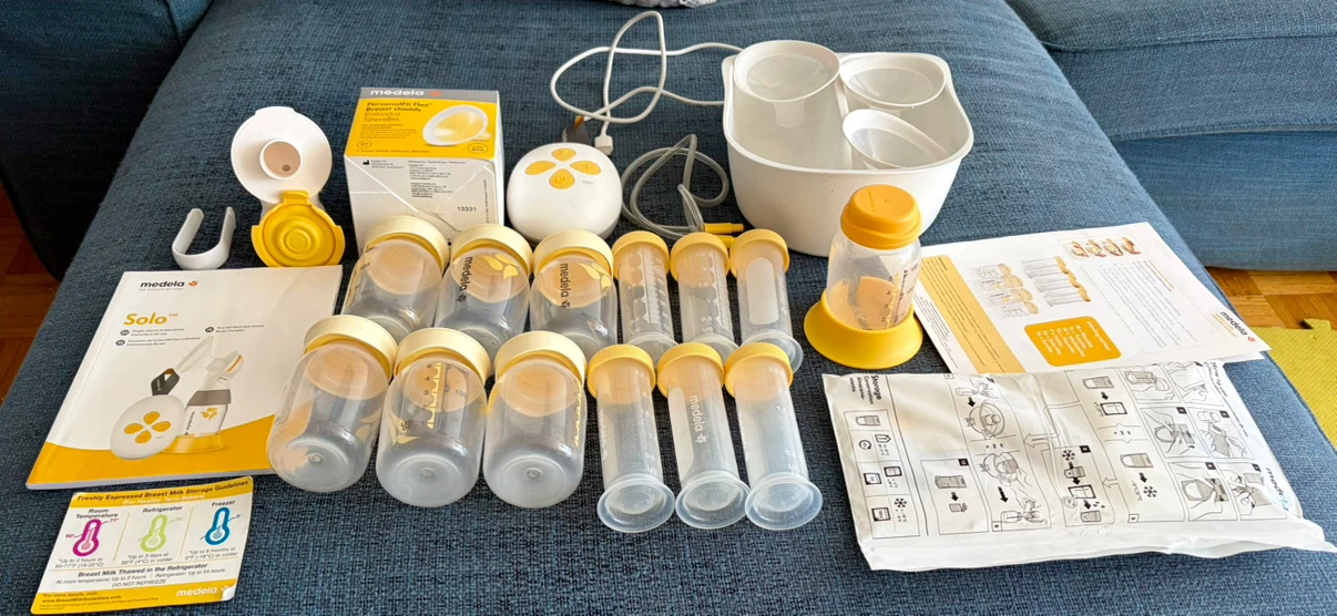 Medela Solo Single Electric Breast Pump Set - photo 2
