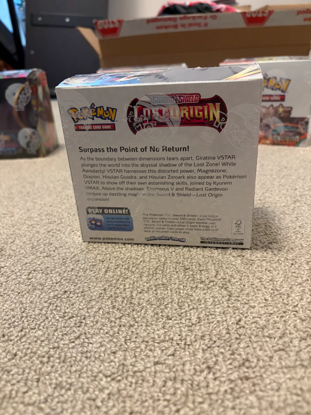 Pokemon Sword & Shield Lost Origin Booster Box - photo 4