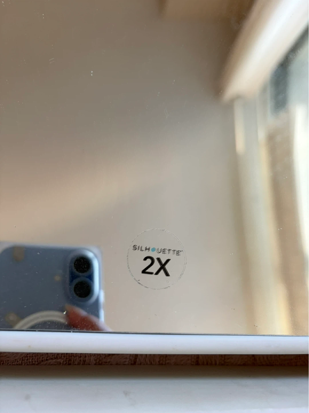 1ft mirror - double sided - photo 2