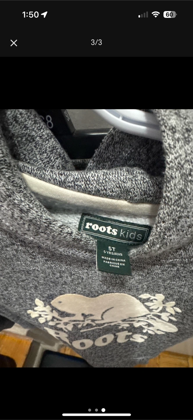 Roots Kids Grey Hoodie and Sweatpants Set - photo 3